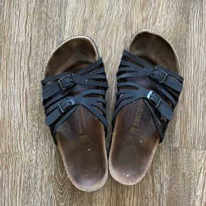 Birkenstock 38 black sandals